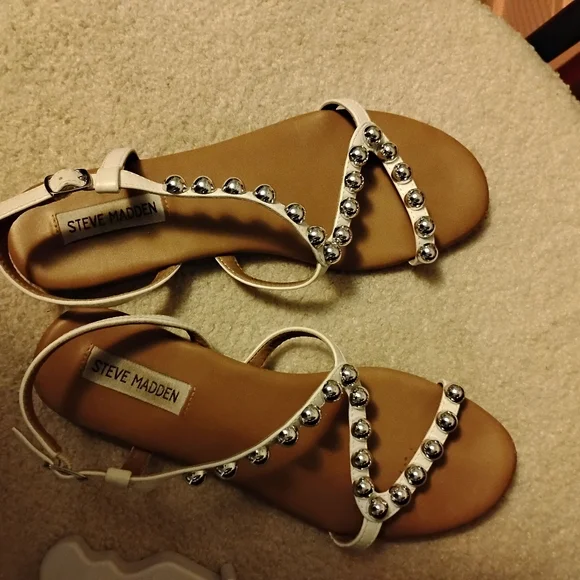 Steve Madden Strappy Bobble Sandals - Picture 8 of 12